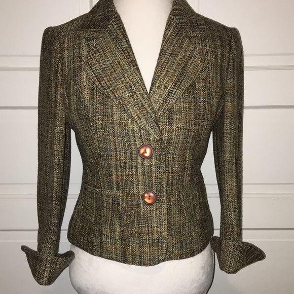 Silk Knit Blazer Petite 8 - Picture 7 of 8